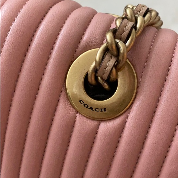 Coach Parker Colorblock With Quilting and Rivets - Picture 3 of 16